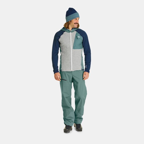 ORTOVOX FLEECE GP CLASSIC KNIT HOODY M Hoodies ORTOVOX